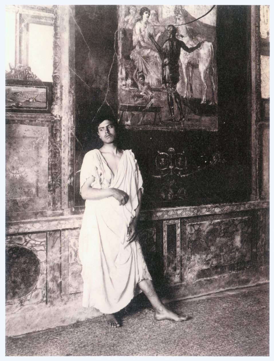 Ősi sír (fotó) alkotó: Guglielmo (1852 1930) Plüschow