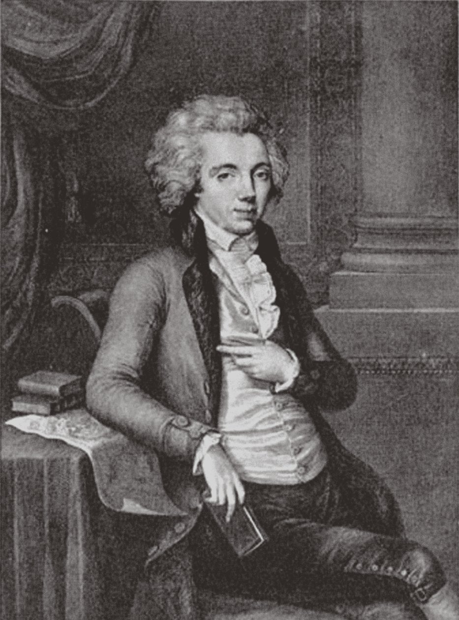 Pavel Martynovich Skavronsky gróf portréja 1757-1793, 1791 alkotó: Guglielmo Morghen