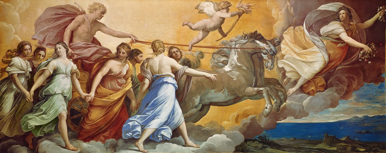Aurora, 1613-14 alkotó: Guido Reni
