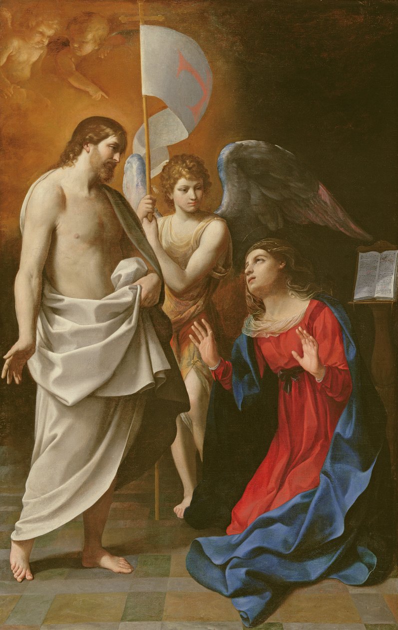 Krisztus megjelenése a Szűznek, 1608 körül alkotó: Guido Reni