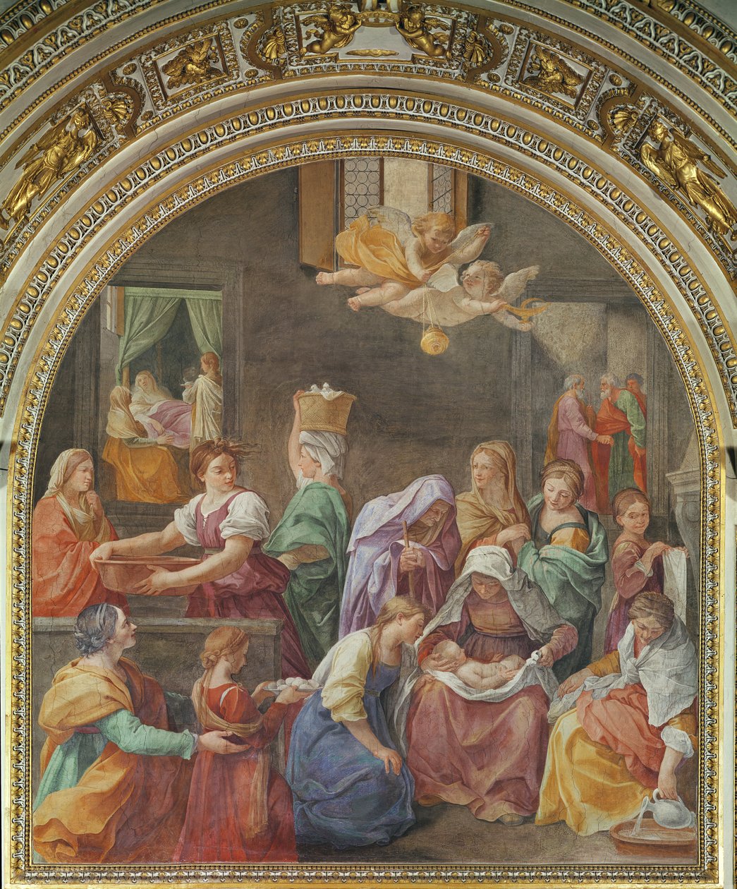 Boldogságos Szűz Mária születése, 1611 alkotó: Guido Reni