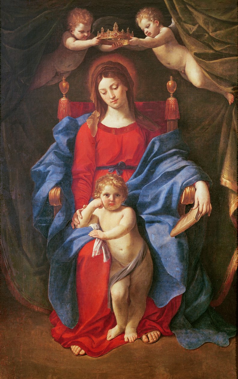 A Szék Madonnája vagy Madonna della Seggiola, 1624 alkotó: Guido Reni