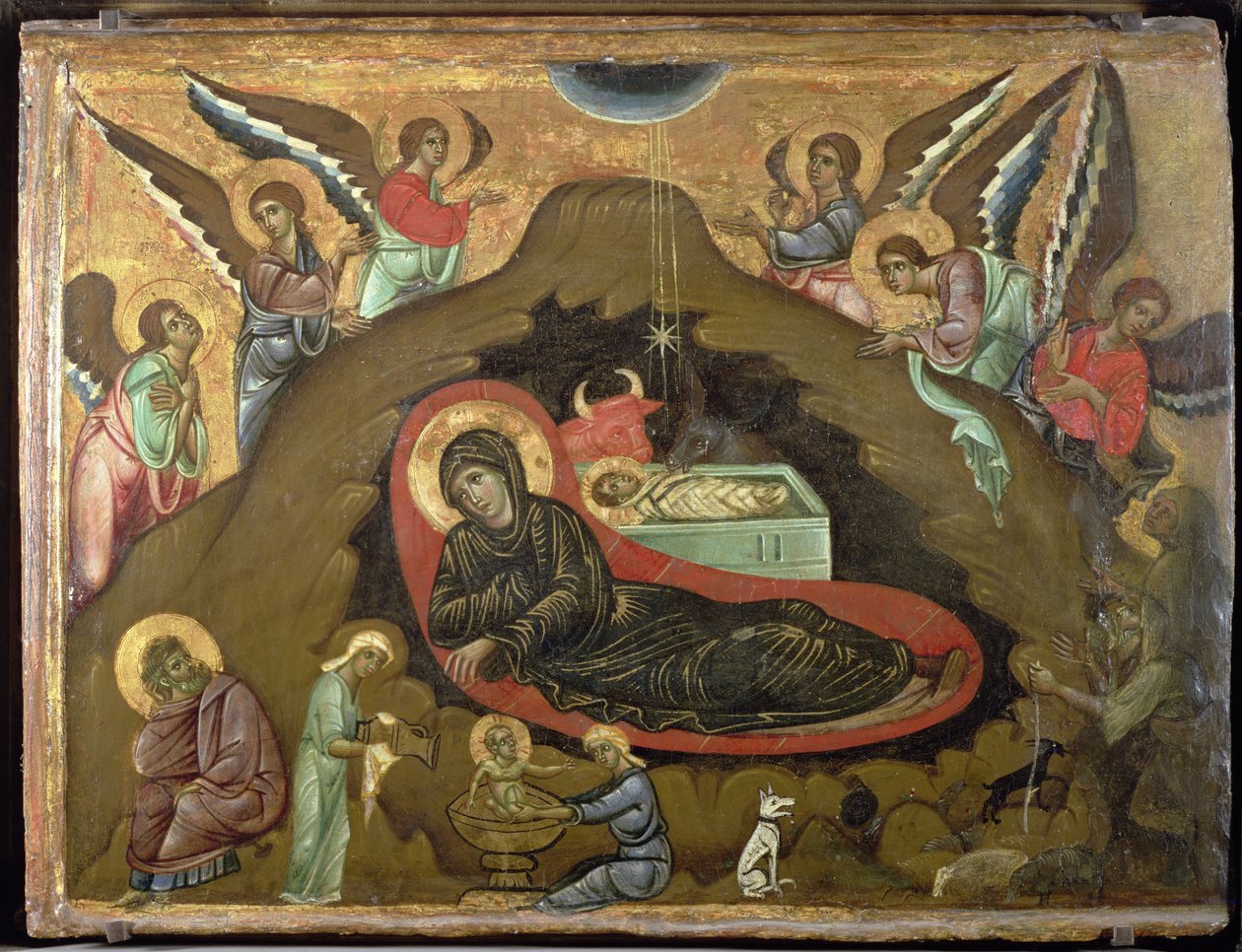 A születés, alkotó: Guido da Siena