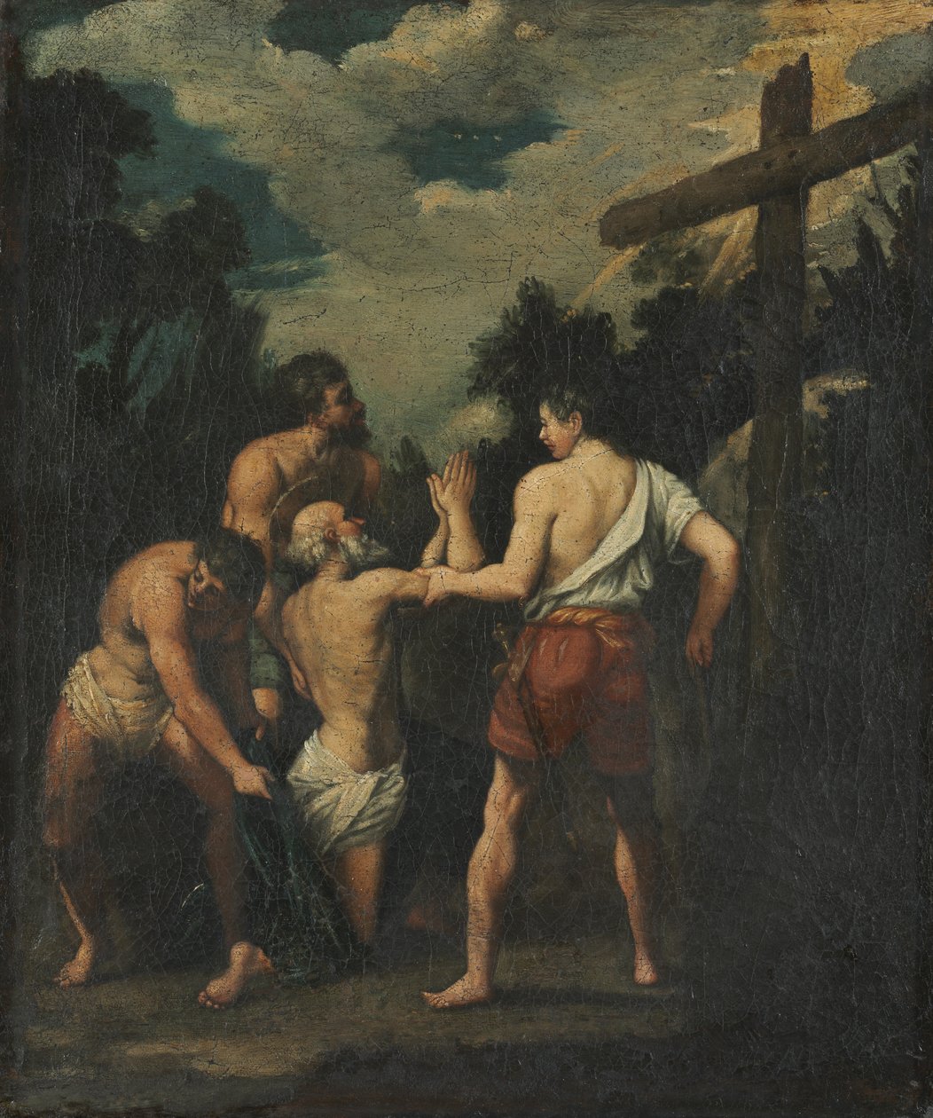 Szent András mártíromsága alkotó: Guido (after) Reni