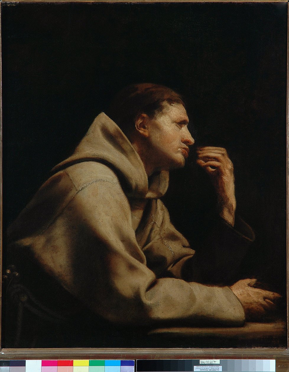 Egy ferences (olaj, vászon) alkotó: Guido Cagnacci
