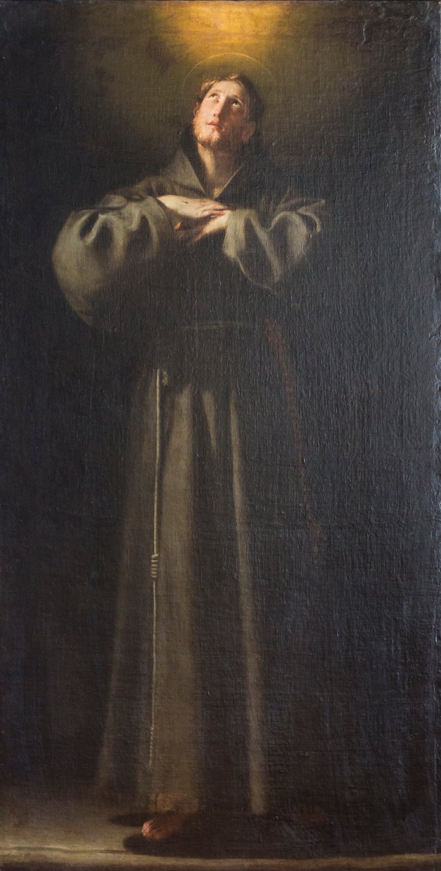Szent Ferenc alkotó: Guido Cagnacci