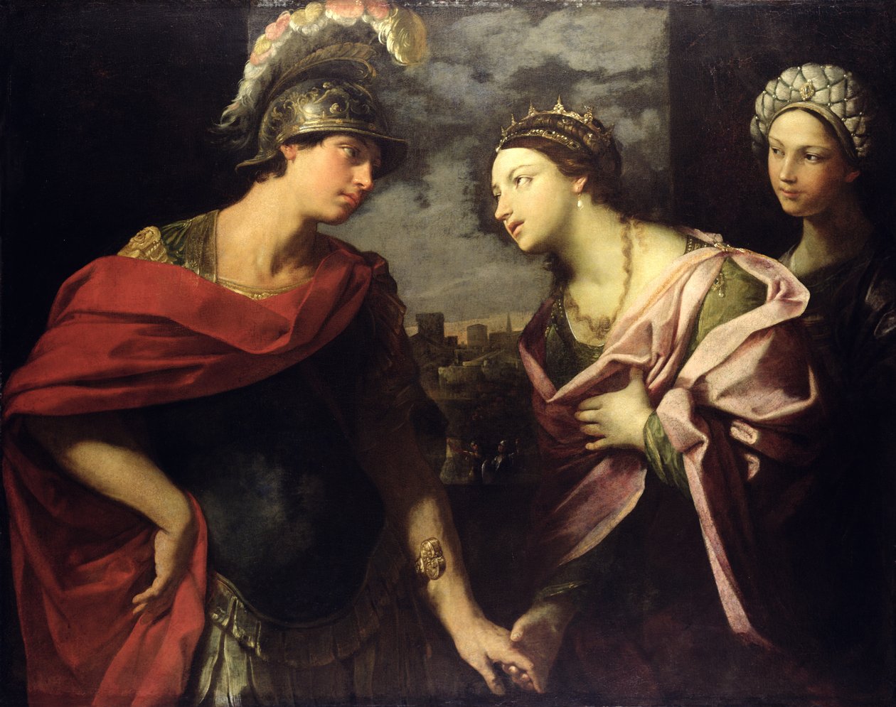 Aeneas búcsút vesz Didótól, 1630 körül alkotó: Guido Reni