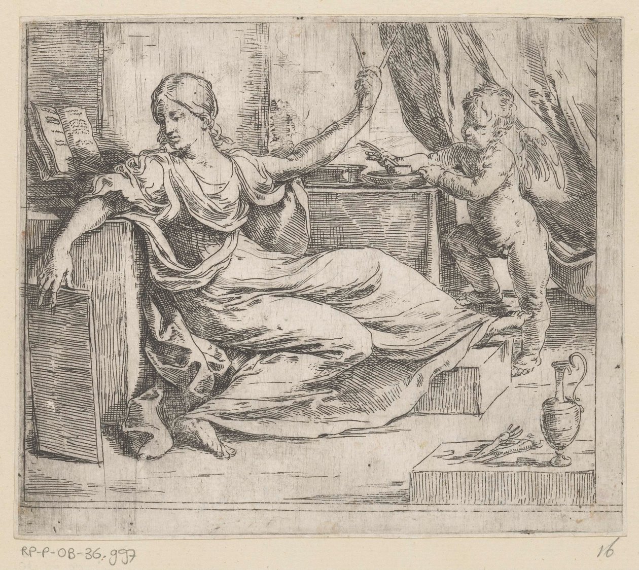 A tanulás allegóriája alkotó: Guido Reni