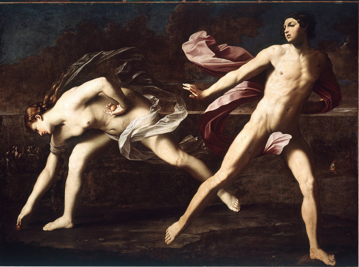 Atalanta és Hippomenes alkotó: Guido Reni