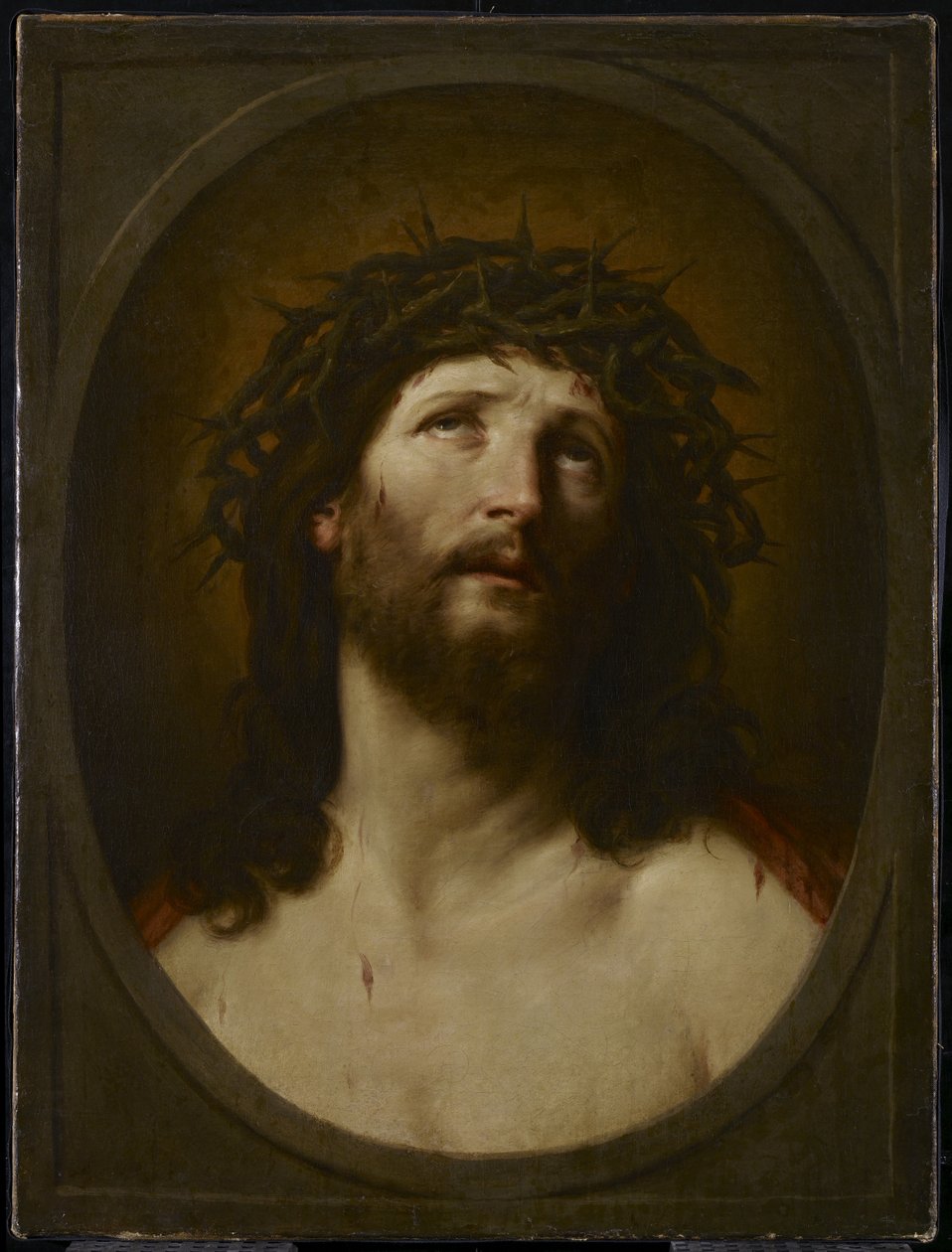A tövisekkel koronázott Krisztus, 1622-23 alkotó: Guido Reni