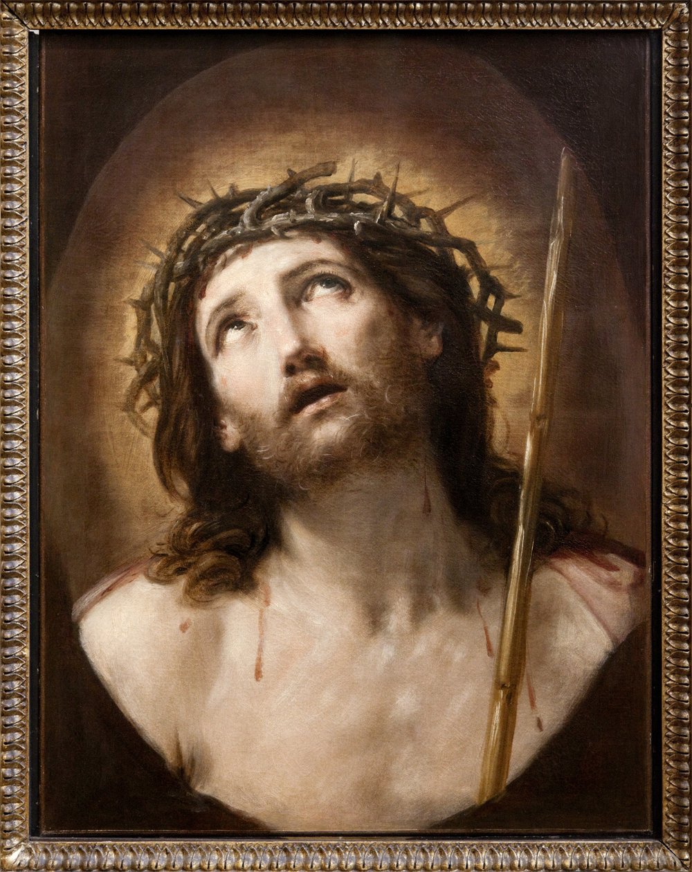 Krisztus a náddal, más néven Ecce Homo, 1639-40 körül (olaj, vászon) alkotó: Guido Reni