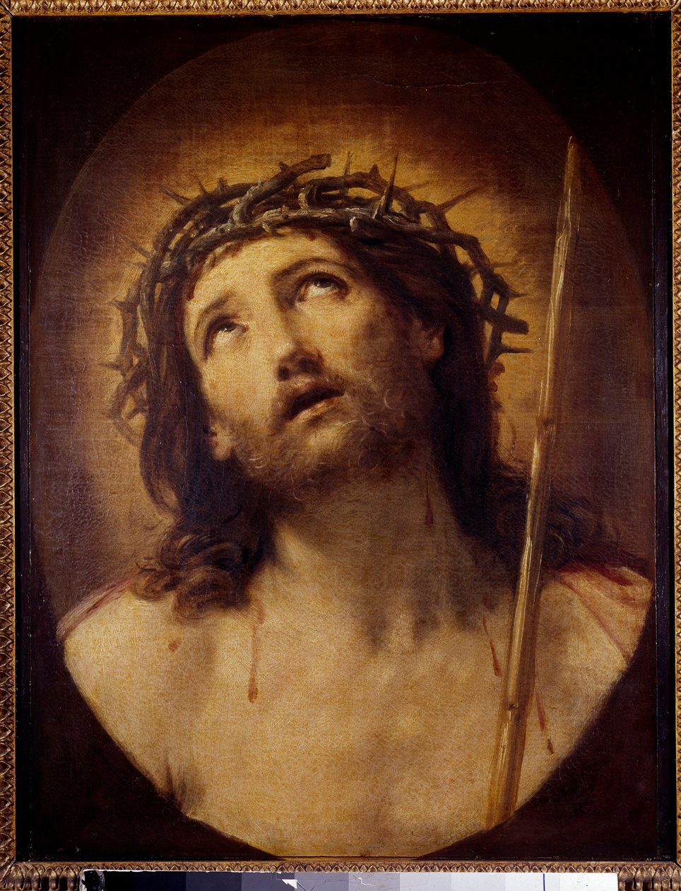 Ecce homo Guido Reni festménye dit Le Guide (1575-1642) 17. század V. 0,62x0,48 m alkotó: Guido Reni