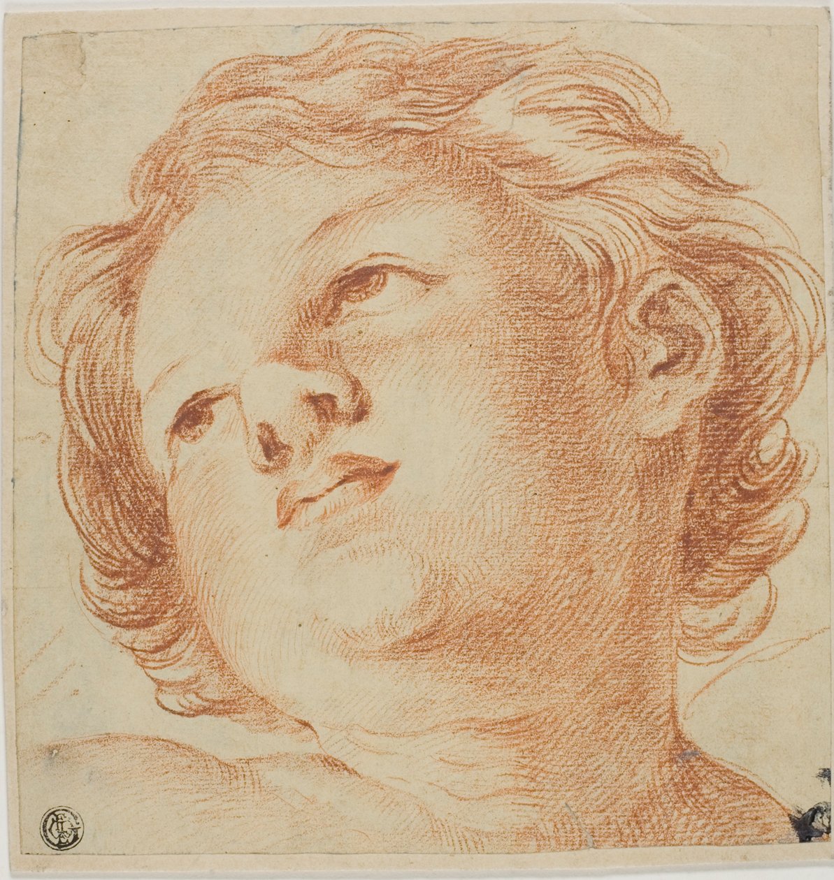 A Putto vezetője alkotó: Guido Reni