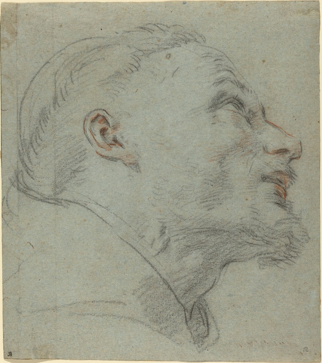 Szent Ferenc feje alkotó: Guido Reni