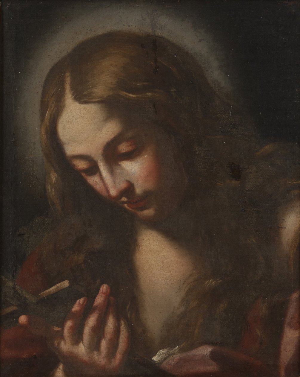 Magdalena a kereszttel alkotó: Guido Reni