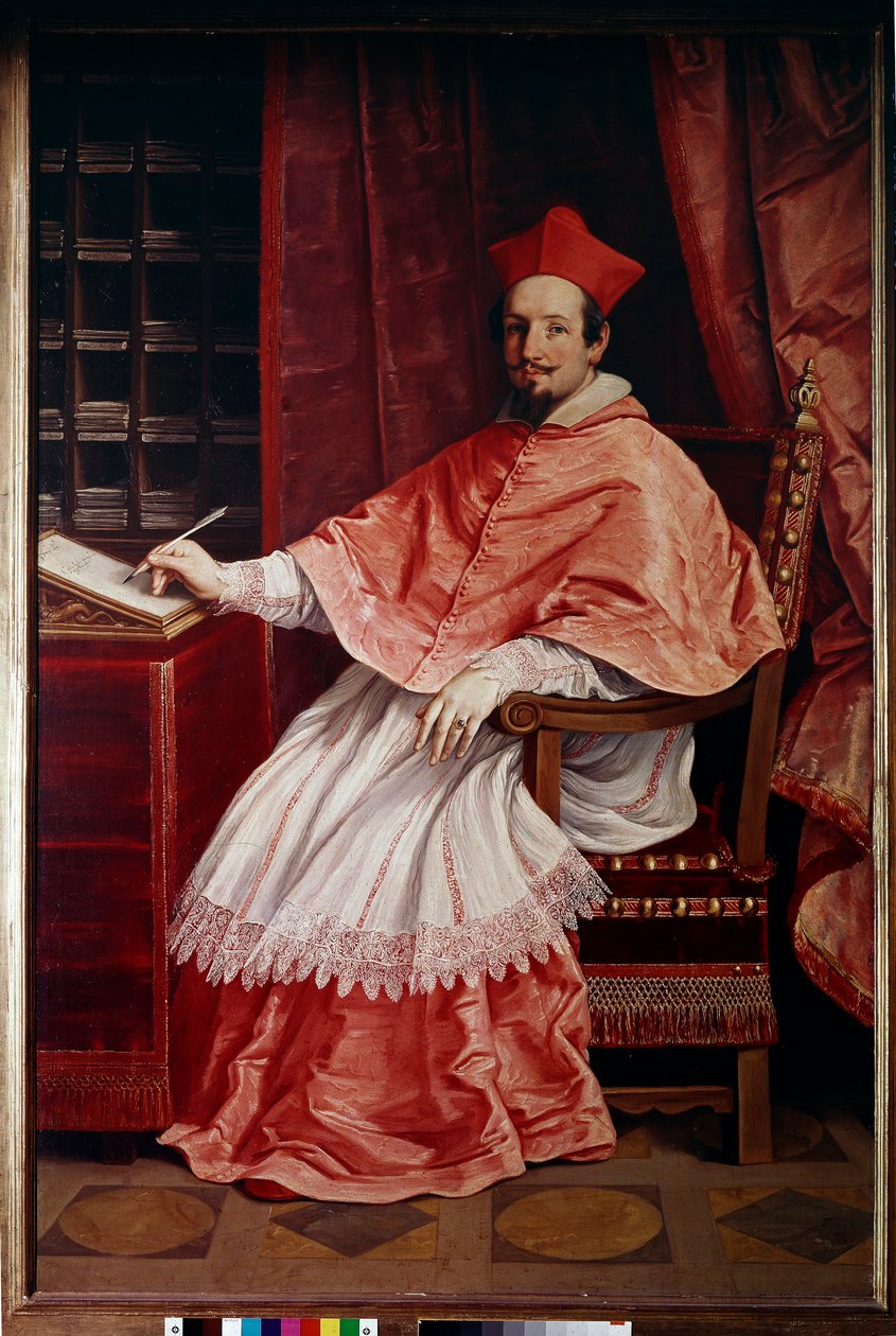 Bernardino Spada bíboros portréja (Festmény alkotó: Guido Reni