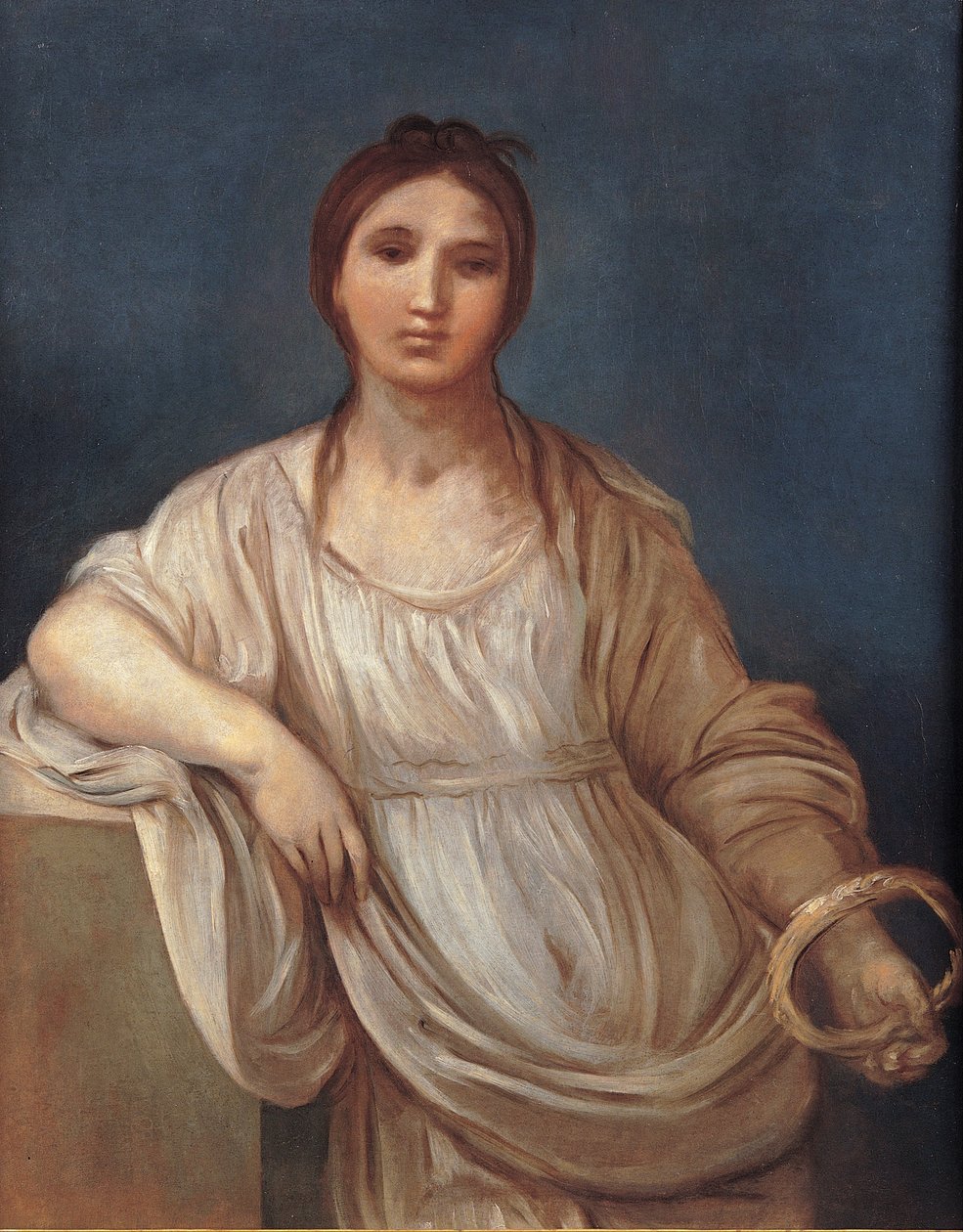 Portré egy koronás lányról alkotó: Guido Reni