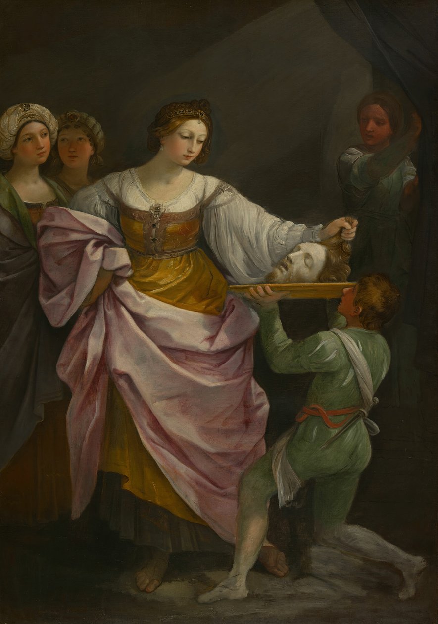Salome Keresztelő Szent János fejével, c. 163942. alkotó: Guido Reni