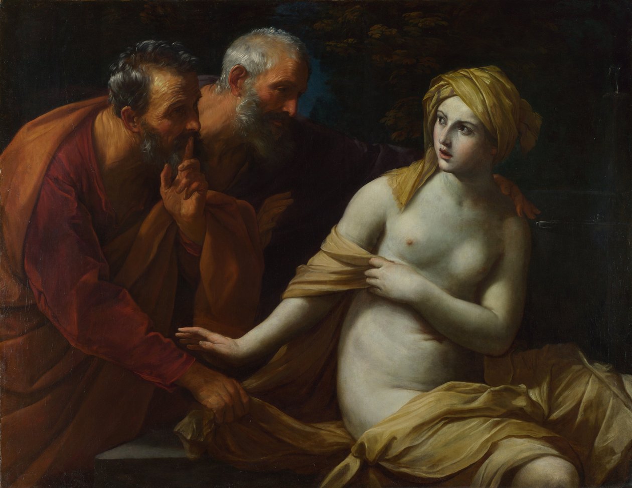 Susannah and the Elders, 1622-1625 alkotó: Guido Reni