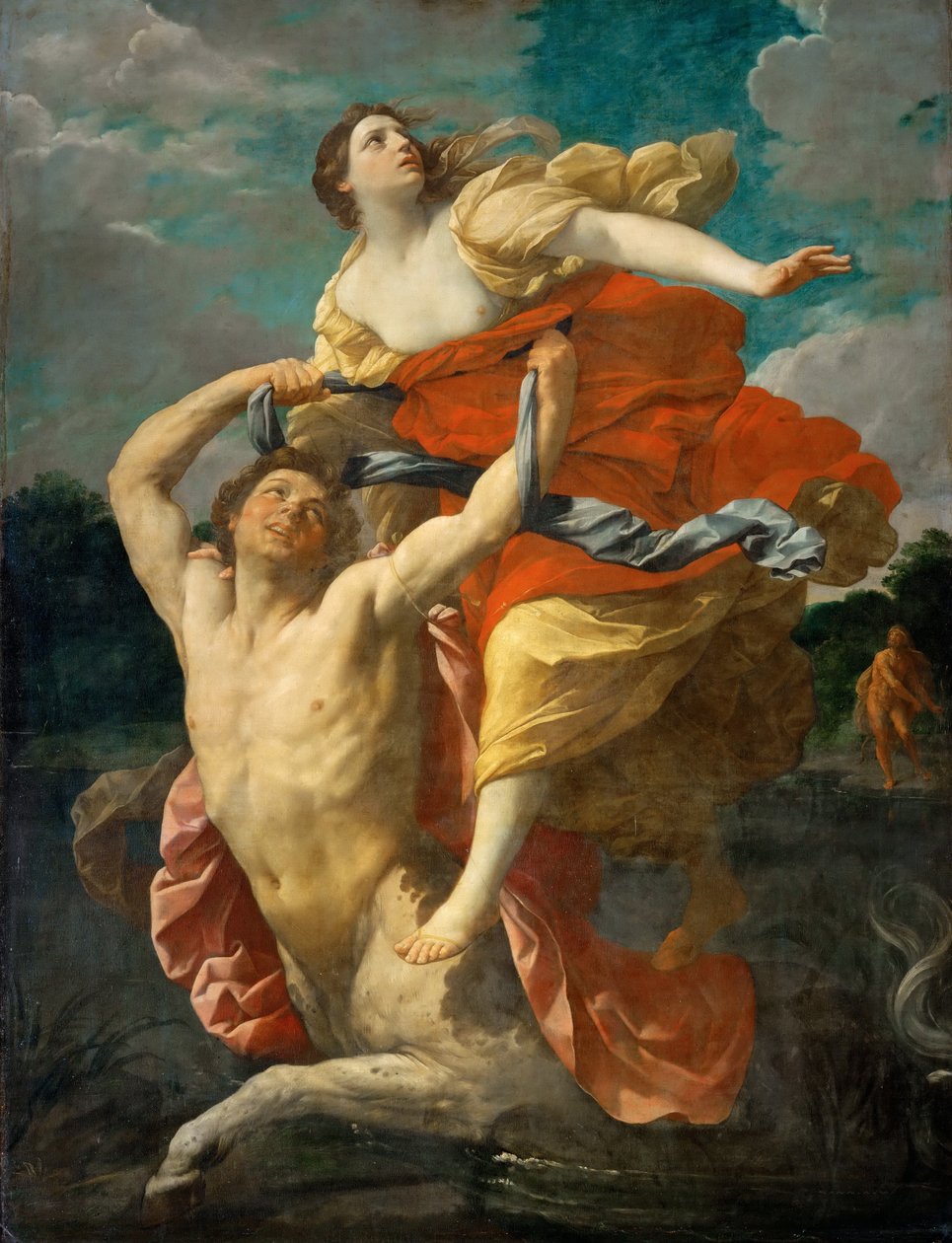 Deianeira elrablása Nessus kentaur által alkotó: Guido Reni