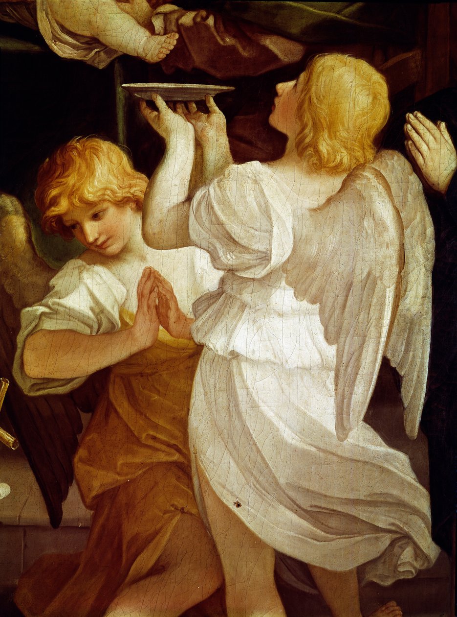A körülmetélés, részlet (festmény alkotó: Guido Reni