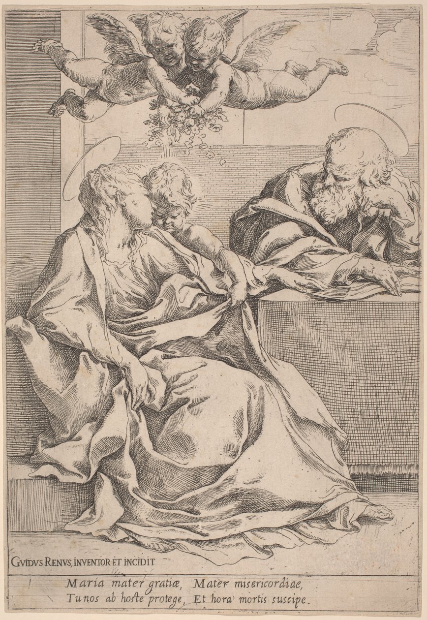A Szent Család alkotó: Guido Reni
