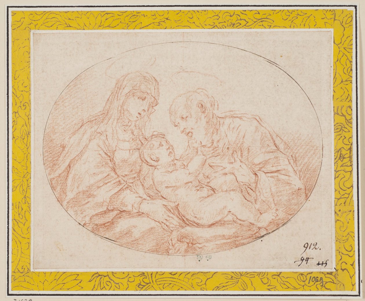 Die Heilige Familie alkotó: Guido Reni