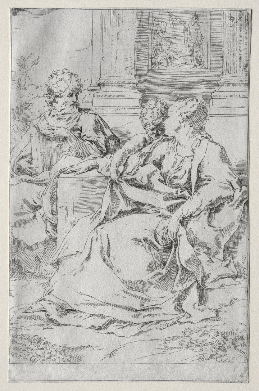 A Szent Család. alkotó: Guido Reni