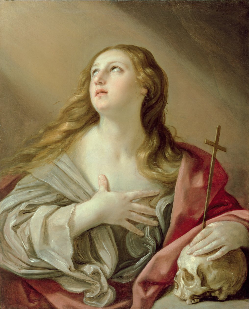A bűnbánó Magdolna, 1638 körül (olaj, vászon) alkotó: Guido Reni