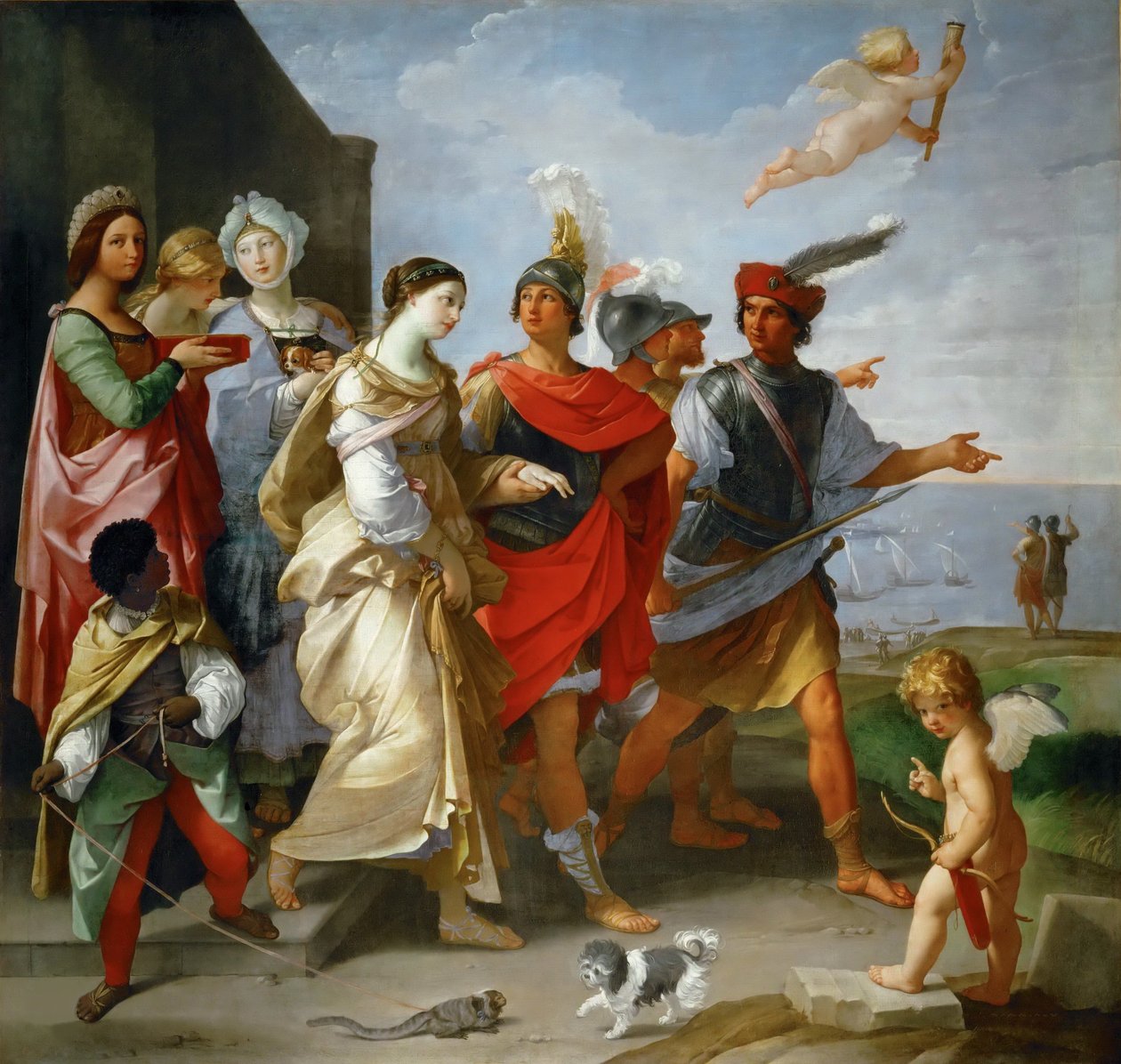 Helen megerőszakolása, kb. 1626-1629. alkotó: Guido Reni