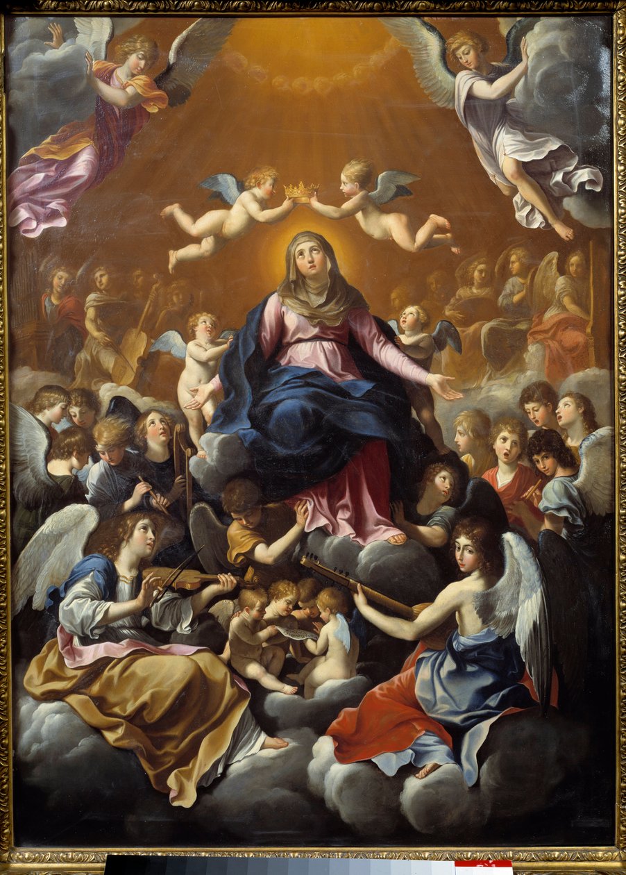 a Szűzanya megkoronázása. Guido Reni kalauz című festménye (1575-1642) alkotó: Guido Reni