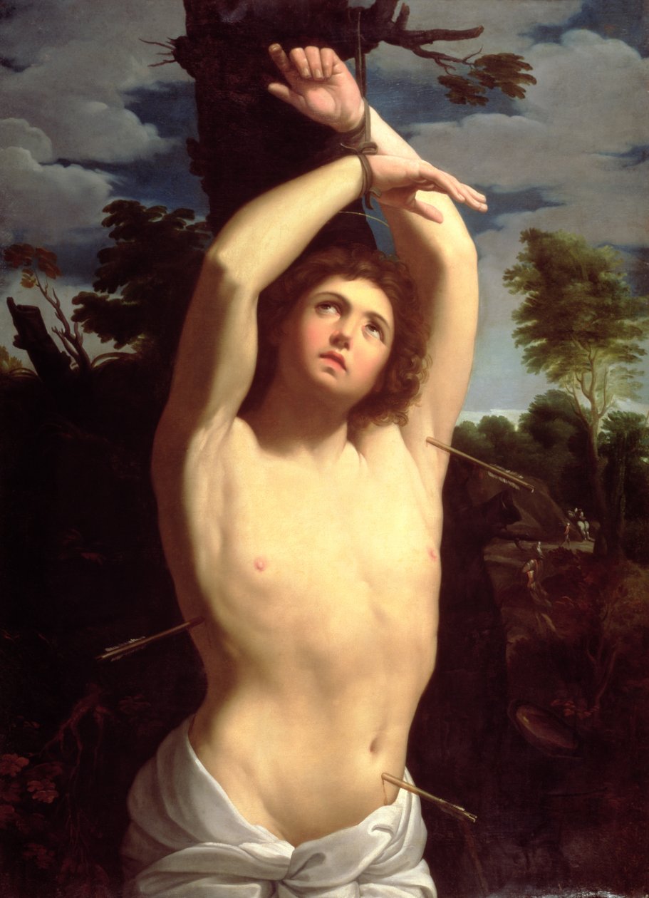 Szent Sebestyén alkotó: Guido after Reni