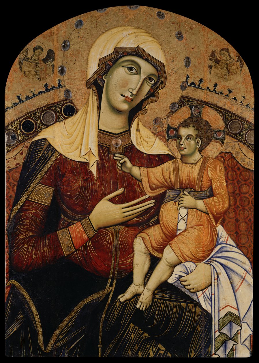 San Bernardino Madonna alkotó: Guido da Siena