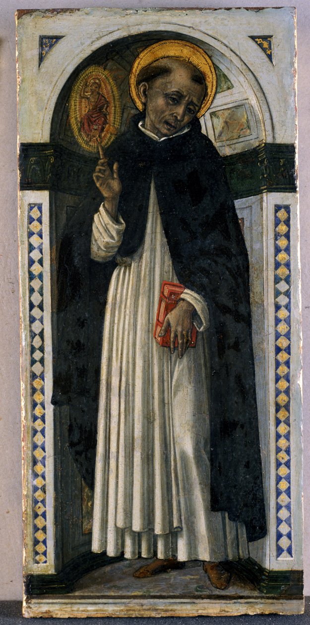 St. Vincent Ferrer, 1500 körül (tempera fán) alkotó: Guidoccio di Giovanno Cozzarelli