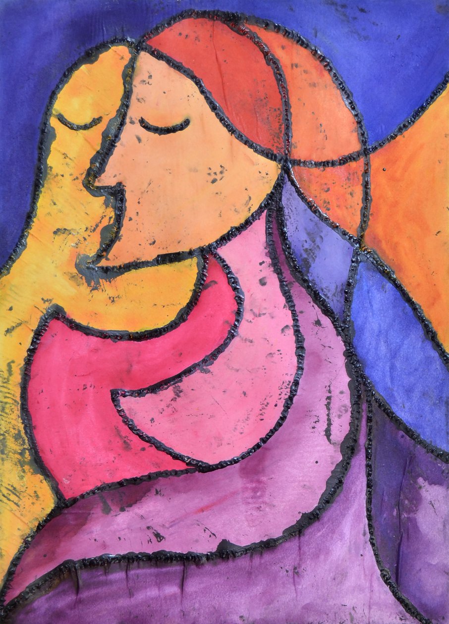 Elismerem, hogy elmentél, 2014 (akril, papír) alkotó: Guilherme Pontes