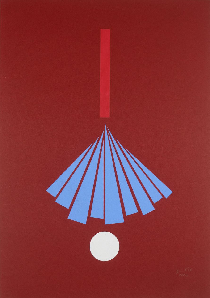 Inverted Ballerina Nº1, 2018 (silkscreen) alkotó: Guilherme Pontes