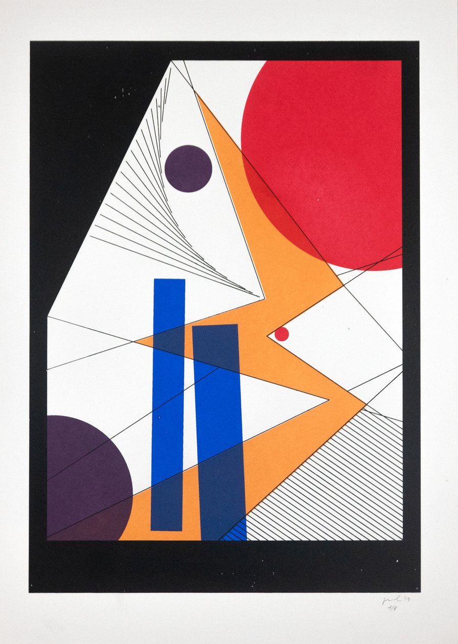 6. tétel, 2019 (szitanyomás) alkotó: Guilherme Pontes
