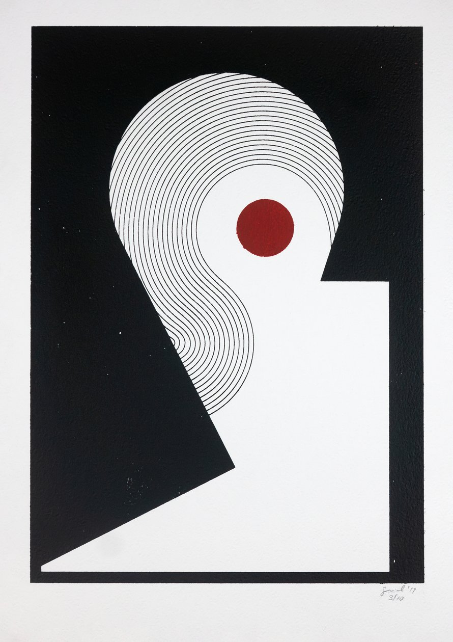 Egy balerina portréja Nº1, 2019 (szitanyomás) alkotó: Guilherme Pontes
