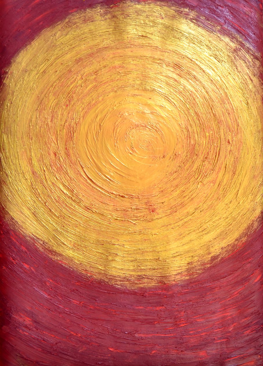Set the controls to the heart of the Sun, 2014 (akril, papír) alkotó: Guilherme Pontes