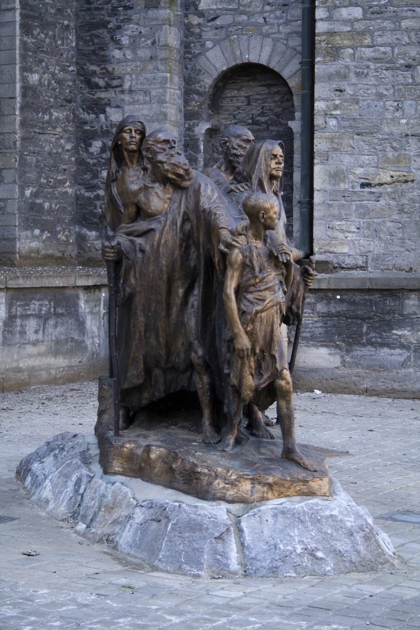A vak, 1908 (bronz) alkotó: Guillaume Charlier