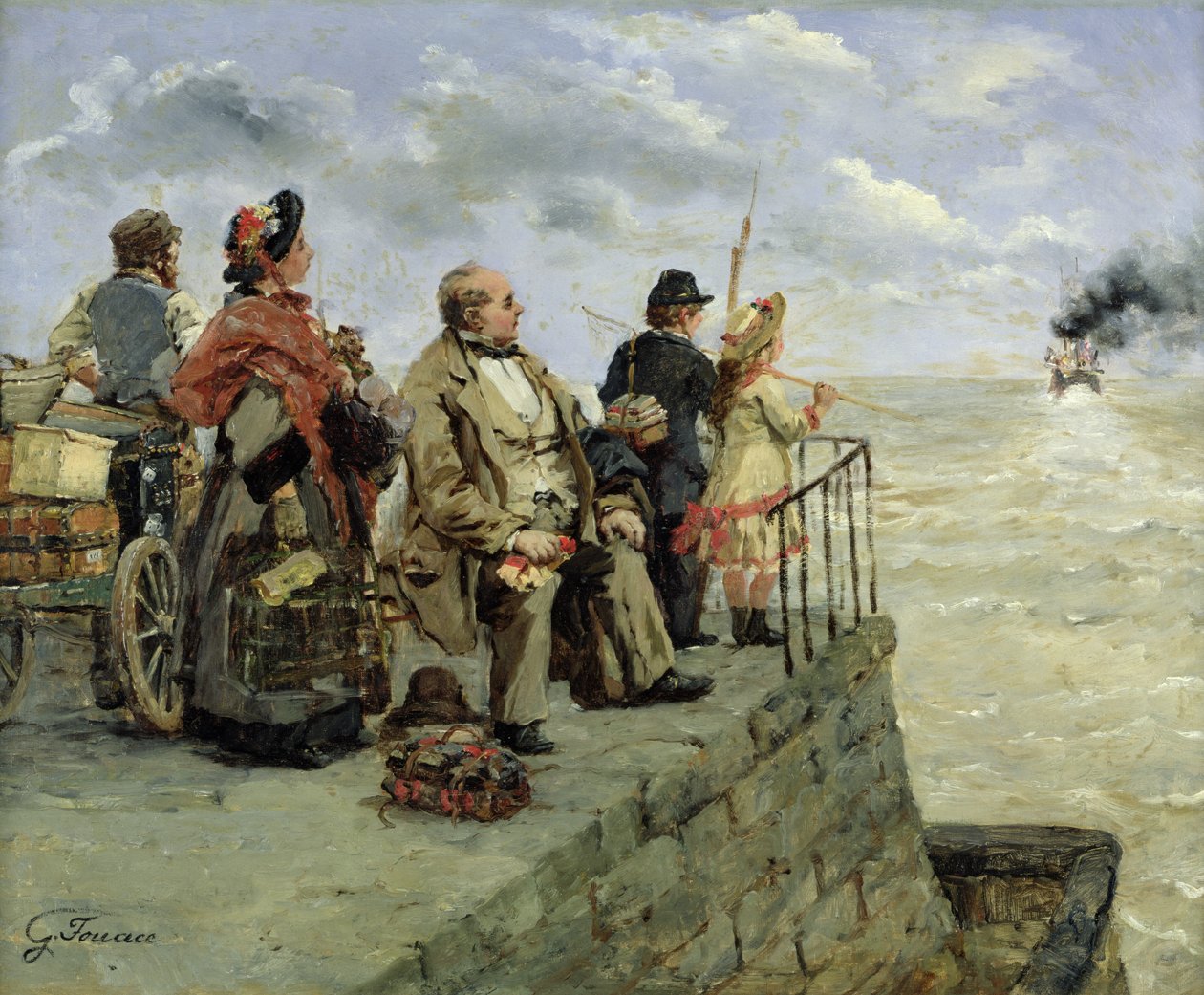 Indulás Jersey-be alkotó: Guillaume Romain Fouace