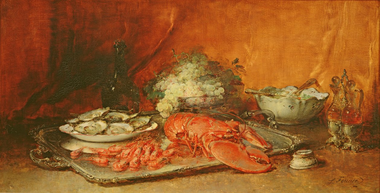 Nagyböjt ebédje alkotó: Guillaume Romain Fouace