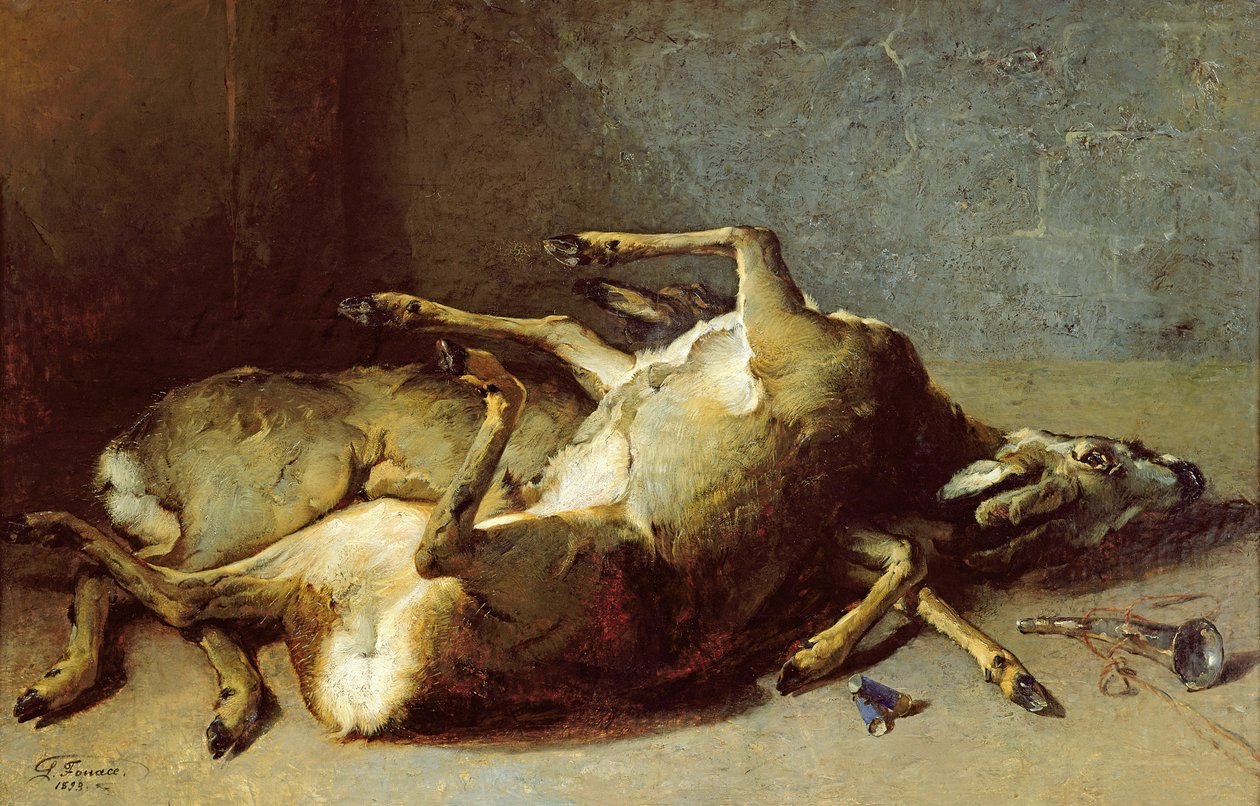 Őz, 1893 alkotó: Guillaume Romain Fouace