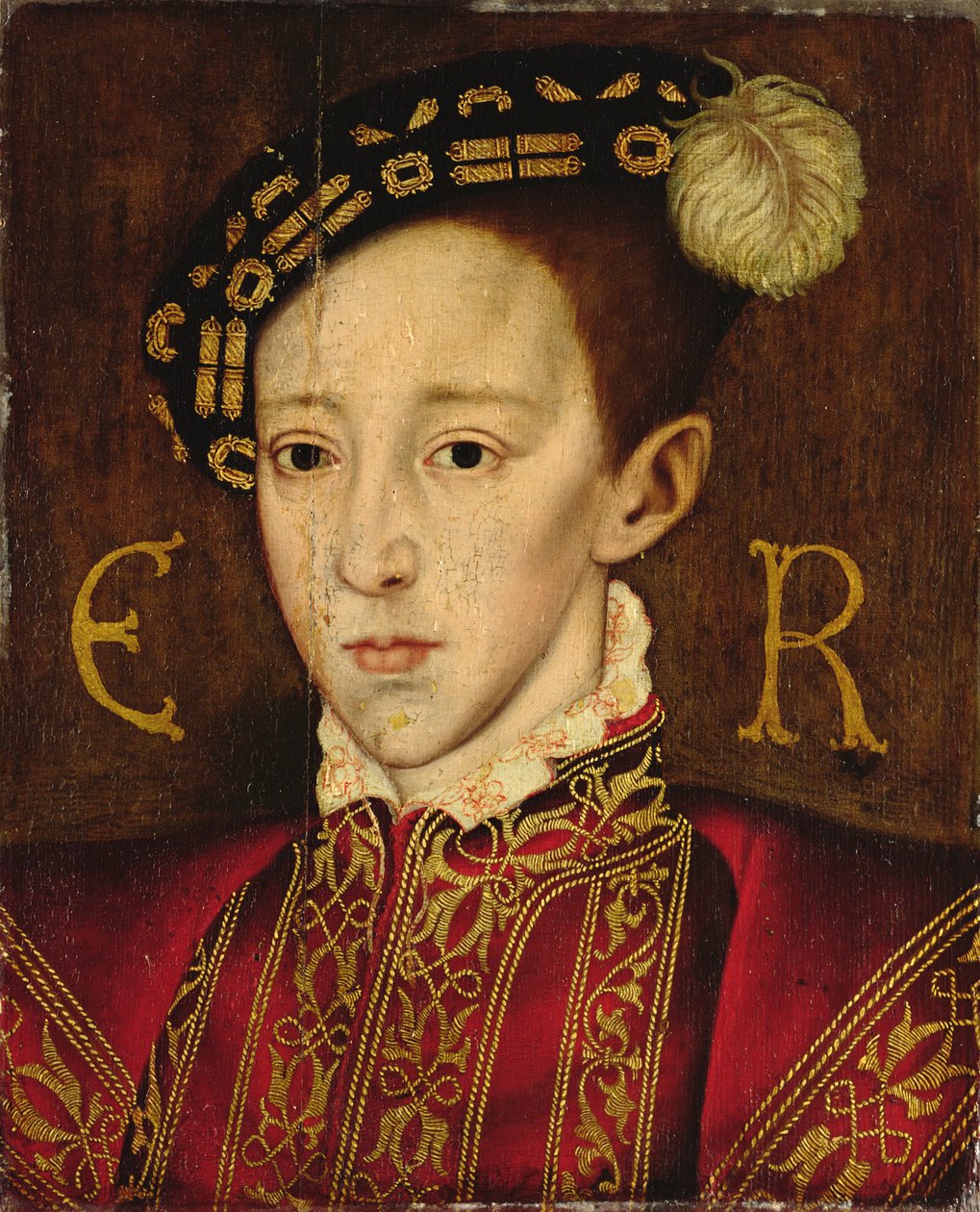 VI. Edward portréja (1537-53) alkotó: Guillaume Scrots