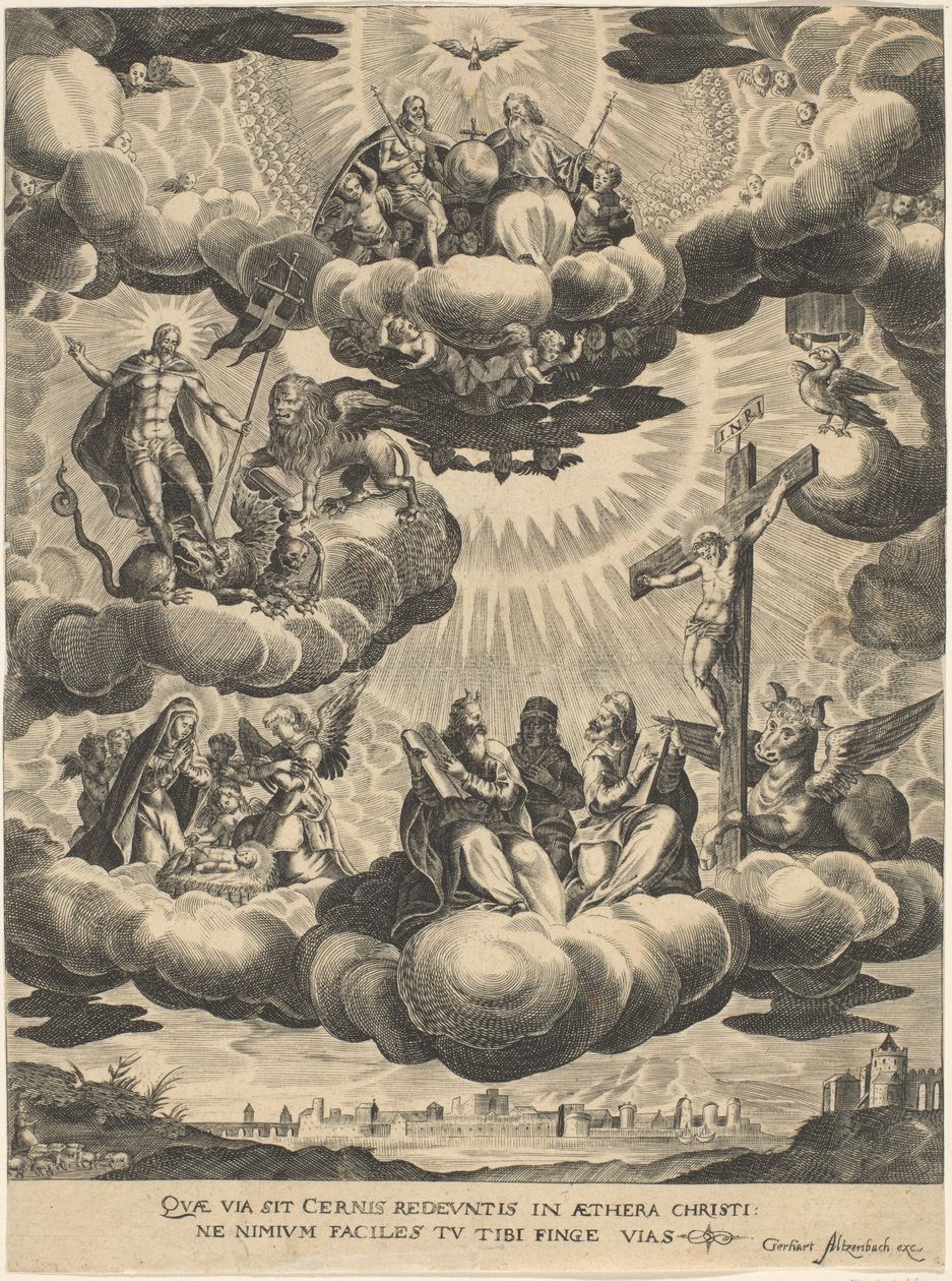 Krisztus mint győztes alkotó: Guillaume Altzenbach