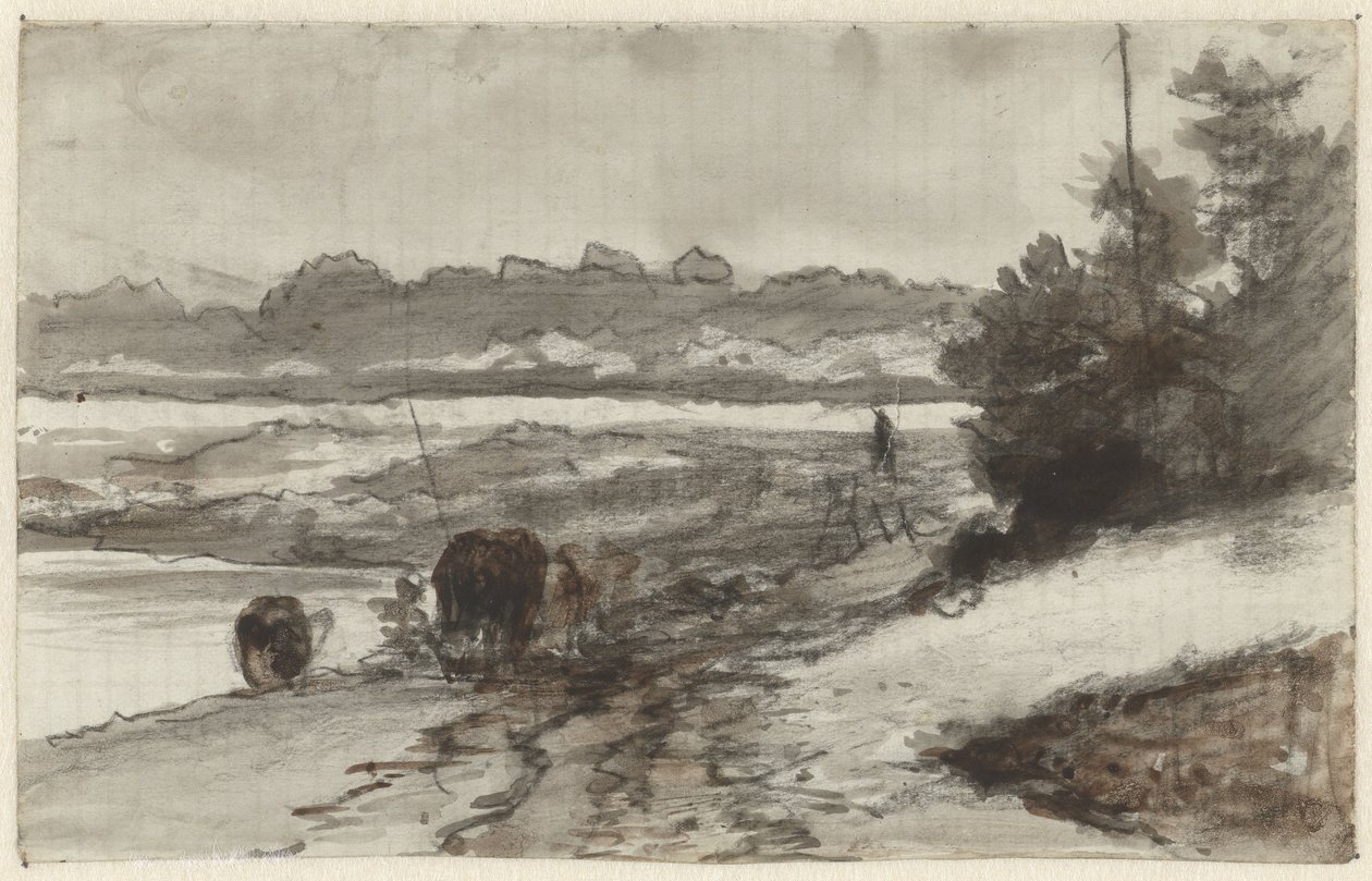 Tájkép alkotó: Guillaume Anne van der Brugghen