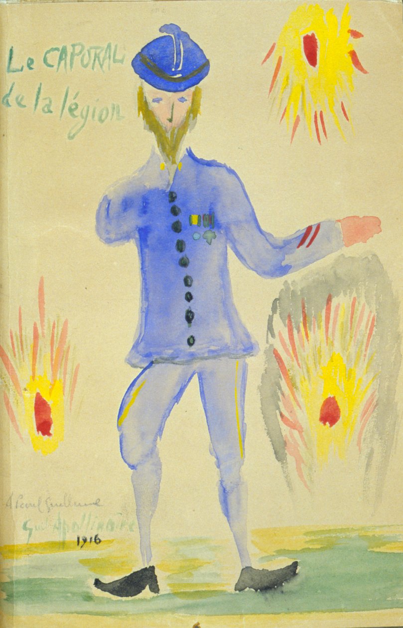A légió tizedese, 1916 alkotó: Guillaume Apollinaire