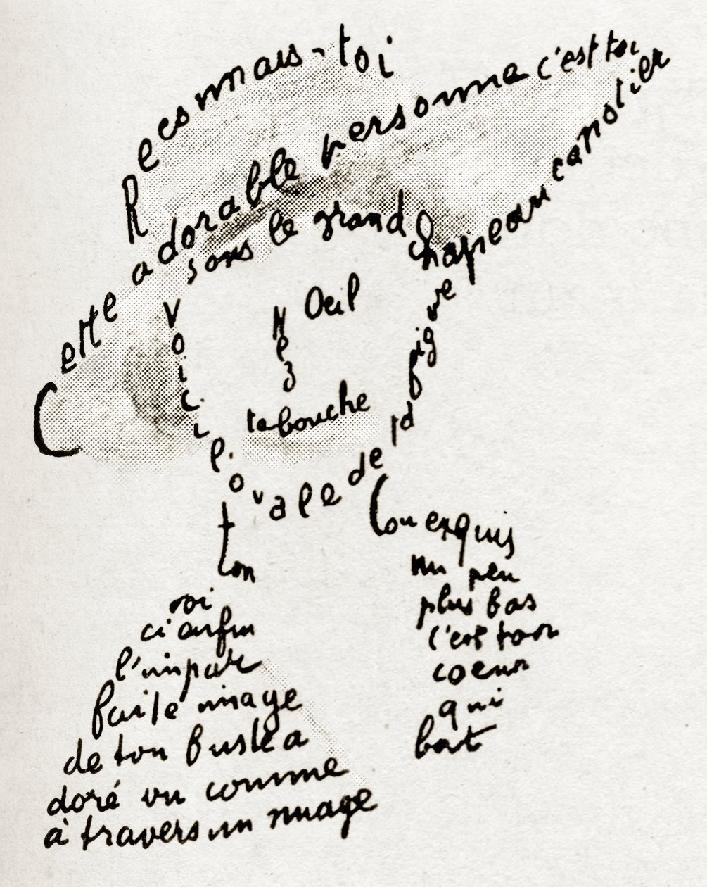 „Ismerd meg magad” verses beszéd Lou-ban alkotó: Guillaume Apollinaire