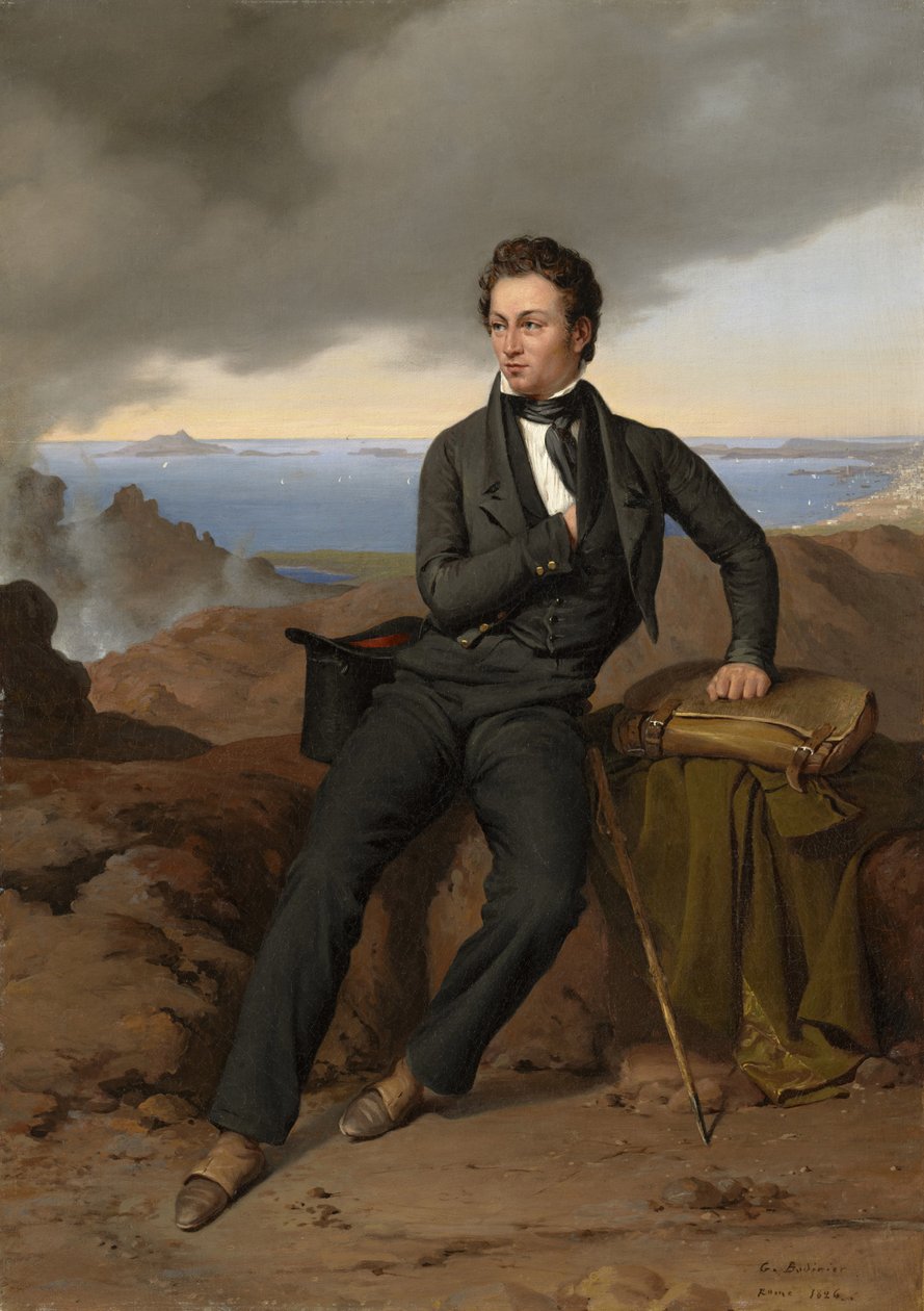 Theodore Jubin portréja, 1826 alkotó: Guillaume Bodinier
