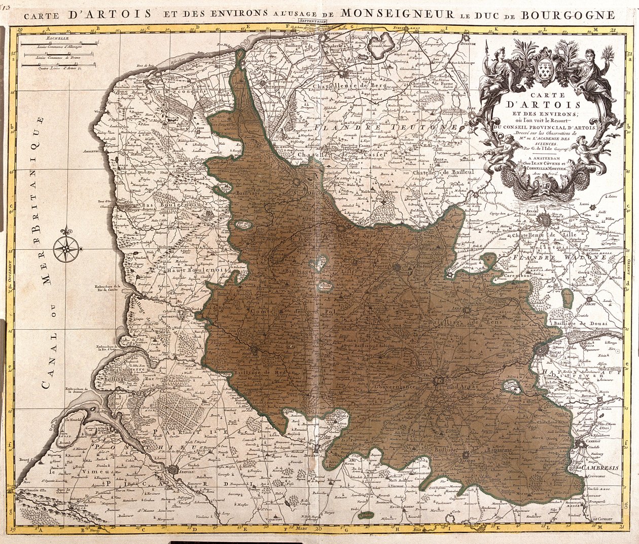 Nord-Pas-de-Calais, Franciaország alkotó: Guillaume Delisle